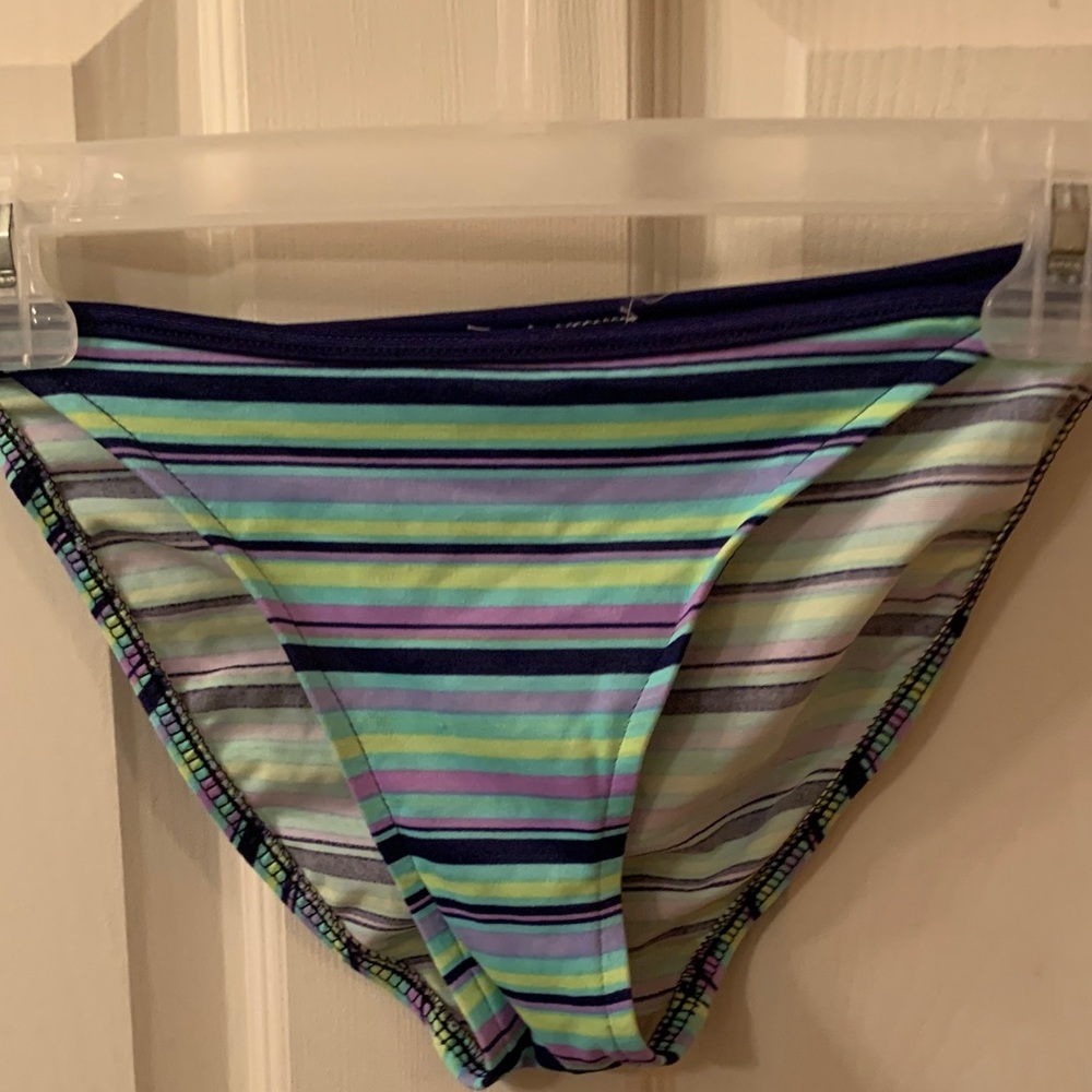 Striped Women's Swim Bottom